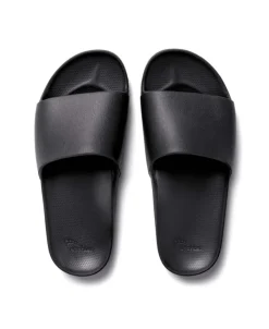 Golden Breed Archie Thongs-Archie Slide | Black