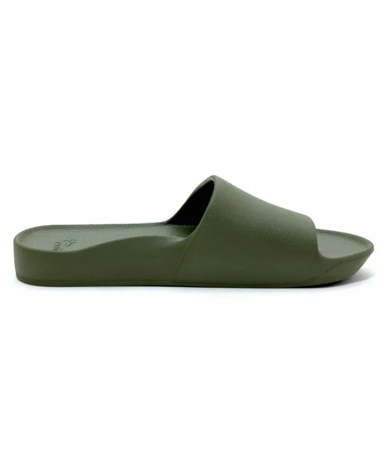 Golden Breed Archie Thongs-Archie Slide | Khaki