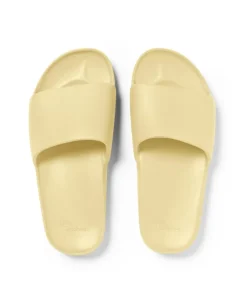 Golden Breed Archie Thongs-Archie Slide | Lemon