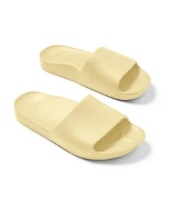 Golden Breed Archie Thongs-Archie Slide | Lemon