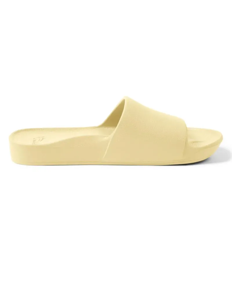 Golden Breed Archie Thongs-Archie Slide | Lemon
