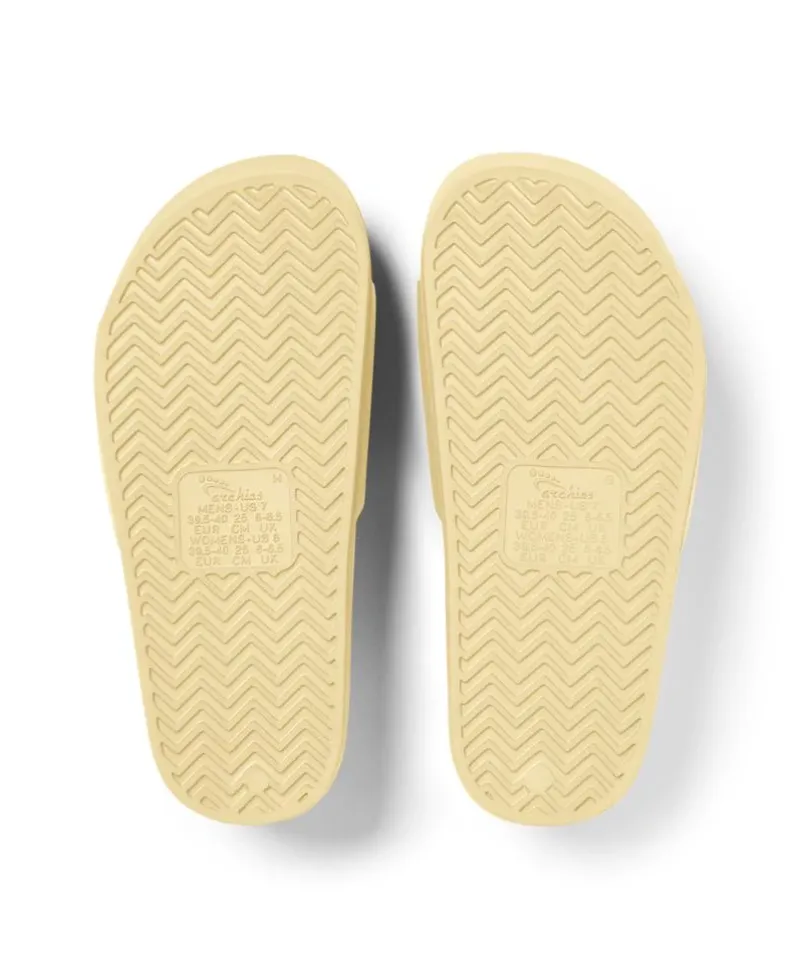 Golden Breed Archie Thongs-Archie Slide | Lemon