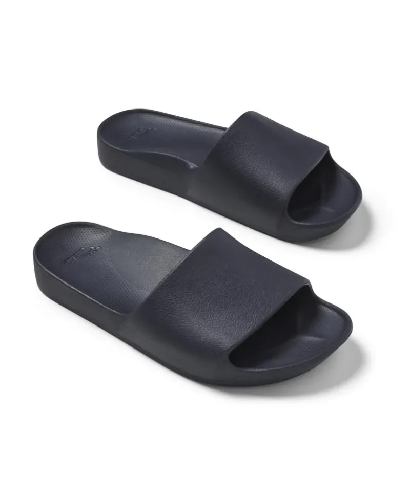 Golden Breed Archie Thongs-Archie Slide | Navy