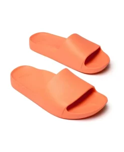 Golden Breed Archie Thongs-Archie Slide | Peach
