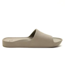 Golden Breed Archie Thongs-Archie Slide | Taupe