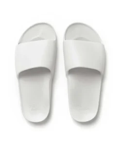 Golden Breed Archie Thongs-Archie Slide | White