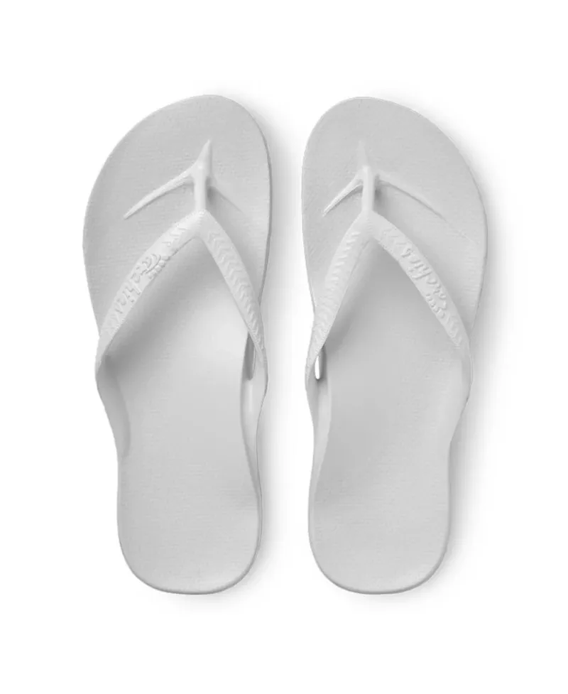 Golden Breed Archie Thongs-Archies Thong | White