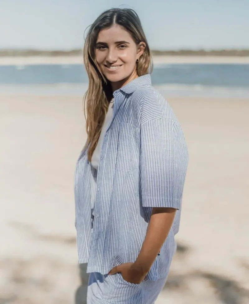 Women Golden Breed Shirts-Bailey Shirt | Stripe