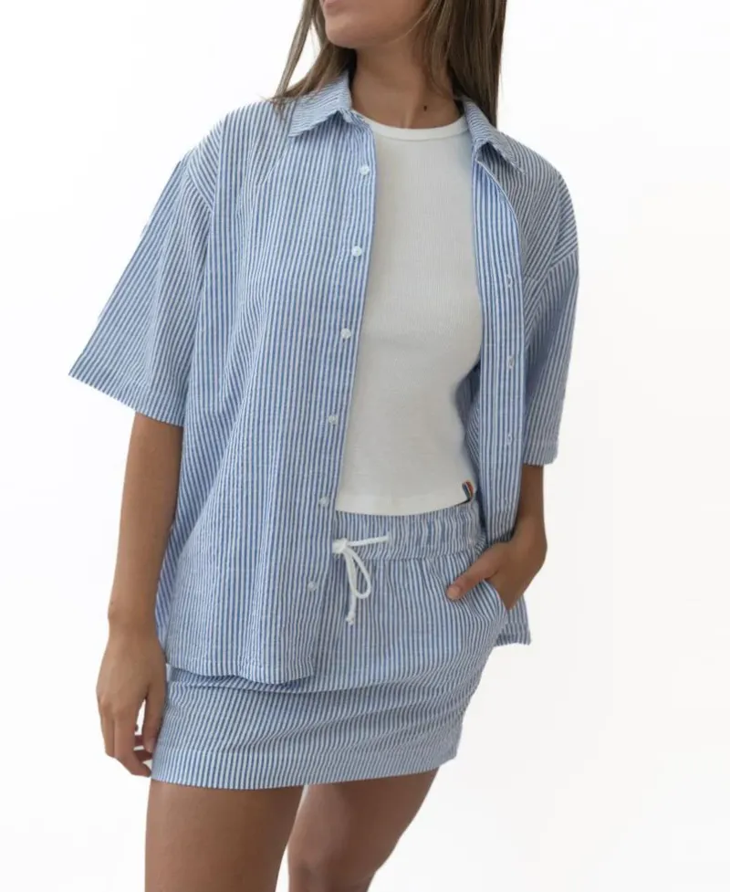 Women Golden Breed Shirts-Bailey Shirt | Stripe
