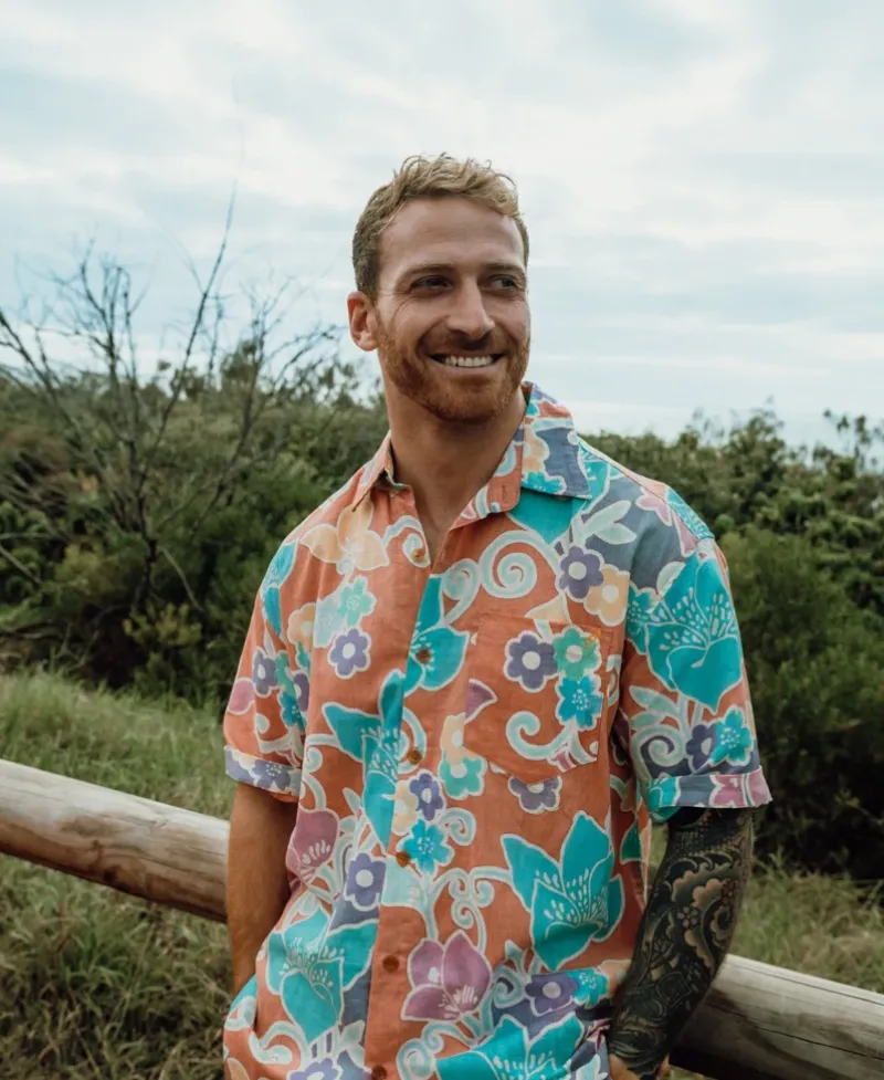 Golden Breed Hawaiian Shirts|Shirts-Batik Shirt |