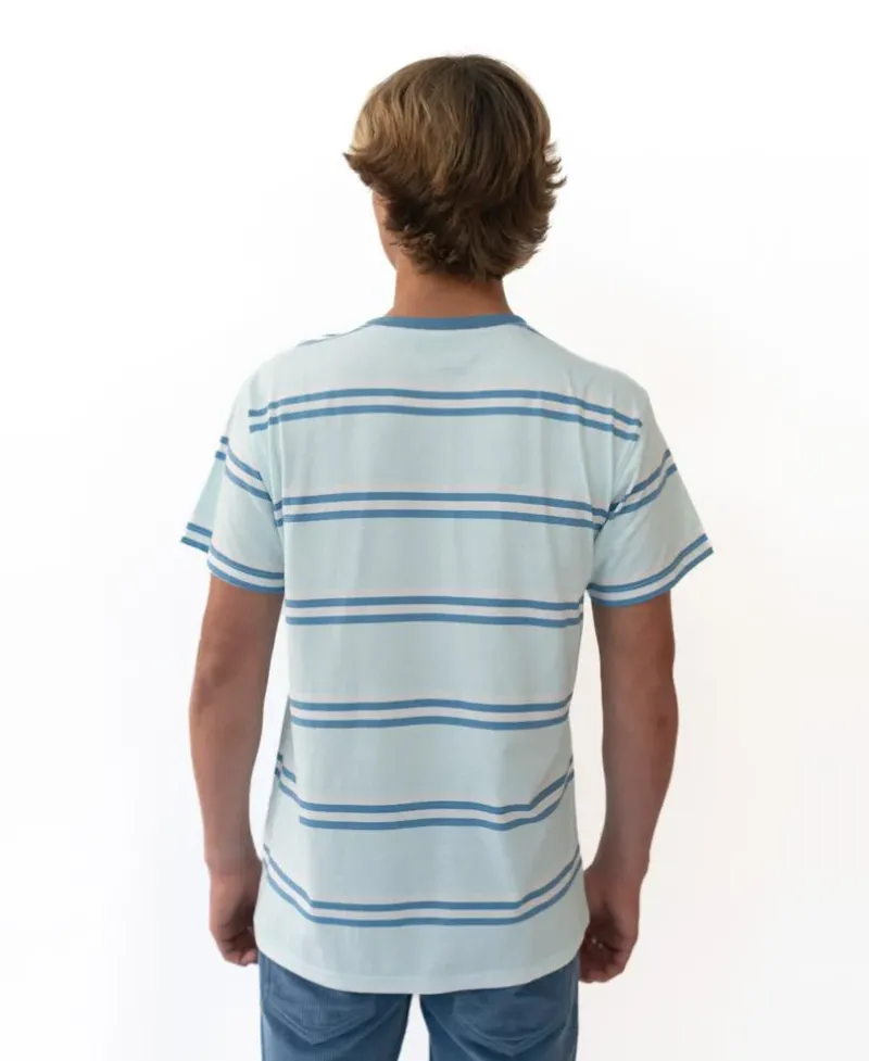 Golden Breed Tees-Bay Stripe Tee |