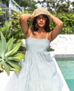 Women Golden Breed Dresses-Beth Dress | Stripe