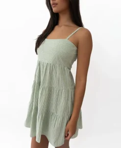 Women Golden Breed Dresses-Beth Dress | Stripe