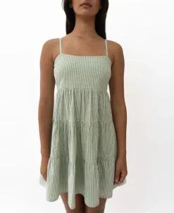 Women Golden Breed Dresses-Beth Dress | Stripe