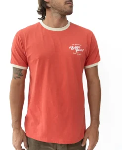 Golden Breed Tees-Break Ringer Tee | Wash Red