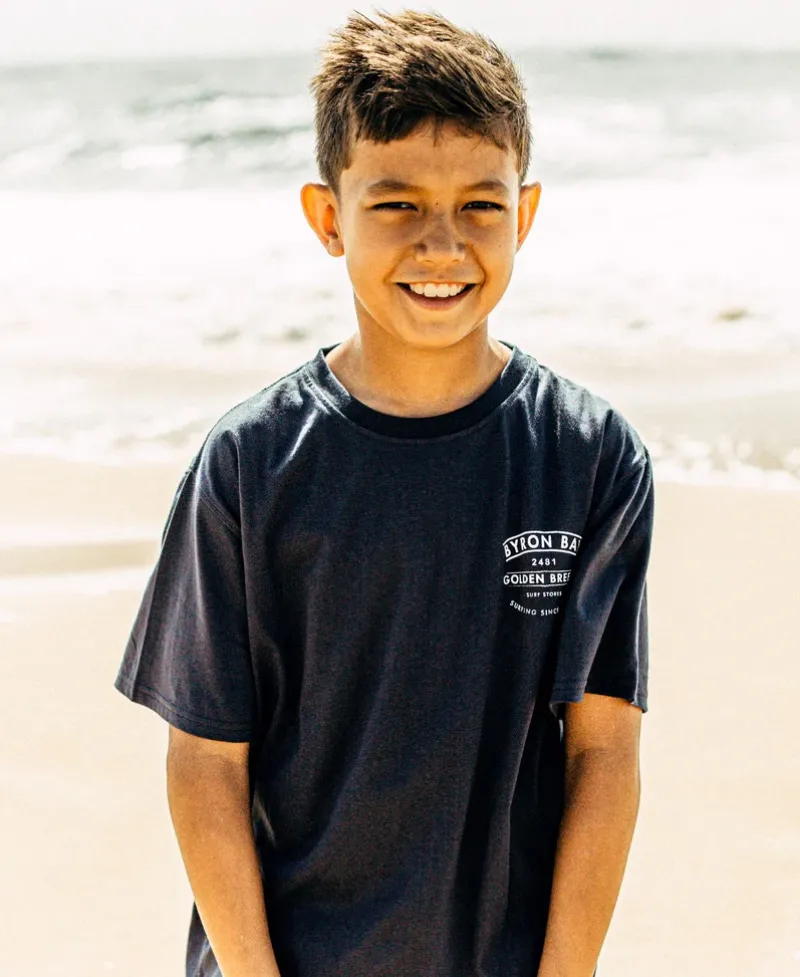 Kids Golden Breed Kids-Byron Bay Boards Boys Tee |