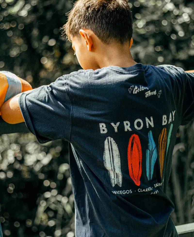 Kids Golden Breed Kids-Byron Bay Boards Boys Tee |