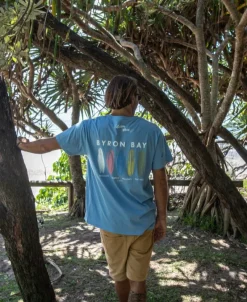 Golden Breed Tees-Byron Boards Tee | Azure Blue