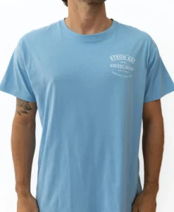 Golden Breed Tees-Byron Boards Tee | Azure Blue