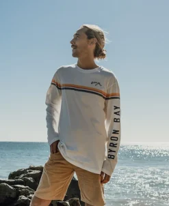 Golden Breed Long Sleeve Tees-Byron Cali LS Tee | Off White