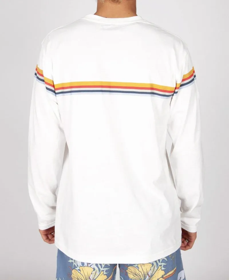 Golden Breed Long Sleeve Tees-Byron Cali LS Tee | Off White