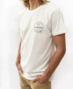 Golden Breed Tees-Byron Kombi Tee | Off White