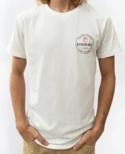 Golden Breed Tees-Byron Kombi Tee | Off White
