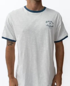 Golden Breed Tees-Byron Landy Tee | Off White