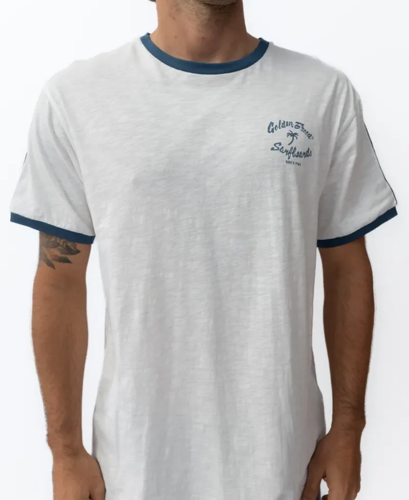 Golden Breed Tees-Byron Landy Tee | Off White