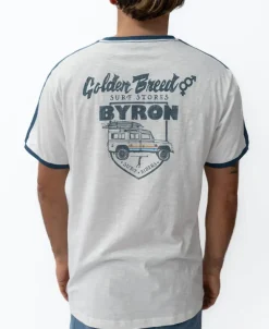 Golden Breed Tees-Byron Landy Tee | Off White