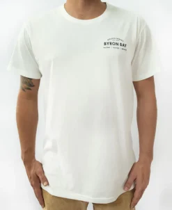 Golden Breed Tees-Byron Old School Tee | Off White