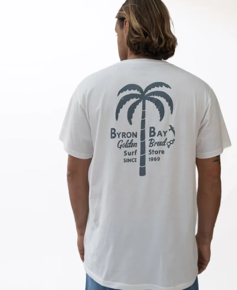 Golden Breed Tees-Byron Palm Loco | Off White