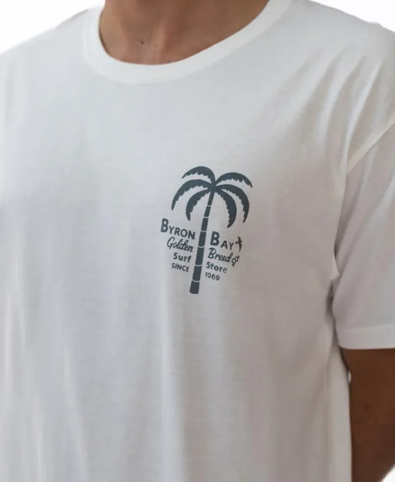 Golden Breed Tees-Byron Palm Loco | Off White