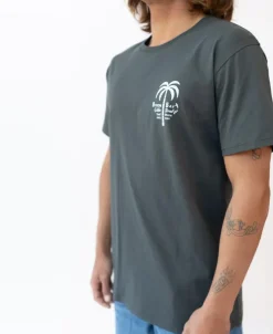 Golden Breed Tees-Byron Palm Loco | Wash Black