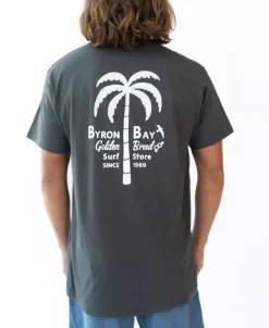 Golden Breed Tees-Byron Palm Loco | Wash Black