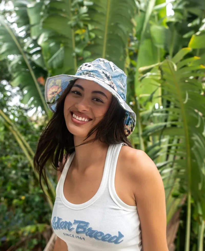 Golden Breed Bucket Hats-Chelsea Bucket Hat | Azure Blue