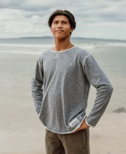 Golden Breed Hoodies & Sweats|Rag Tops-Classic Rag Top | Navy Marle