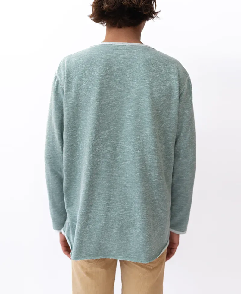 Golden Breed Hoodies & Sweats|Rag Tops-Classic Rag Top | Surf Green Marle