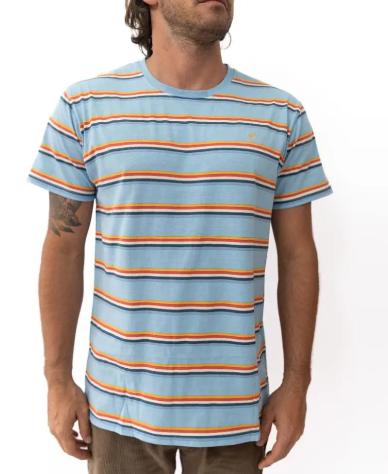 Golden Breed Tees-Classic Yard Tee | Azure Blue