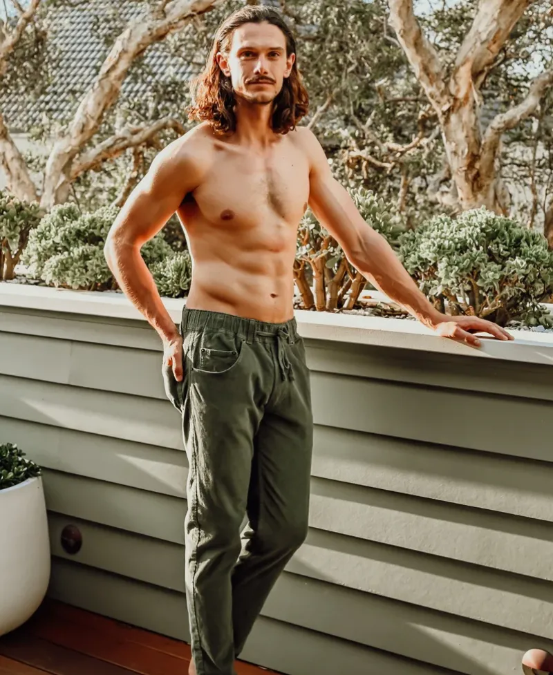 Golden Breed Pants-Cord Jogger Pant |