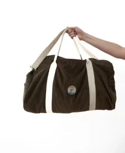 Golden Breed Bags-Cord Roll Bag | Wash Brown