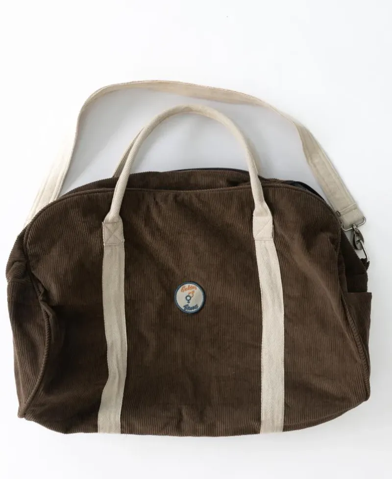Golden Breed Bags-Cord Roll Bag | Wash Brown