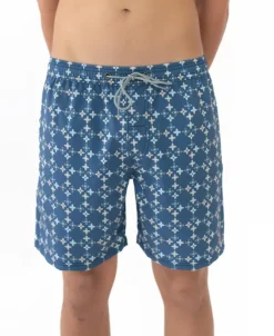 Golden Breed Boardies-Cosmo Elastic Boardie | Blue