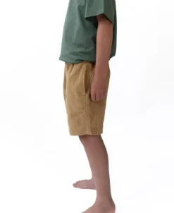 Kids Golden Breed Kids-Crackers Boys Walkshort | Dark Camel
