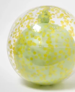 Golden Breed Sunny Life-3D Inflatable Beach Ball Cookie the Croc | Light Khaki