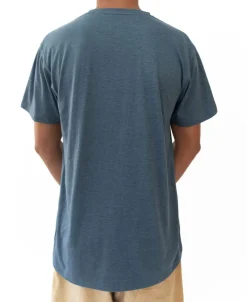 Golden Breed Tees-Deluxe Retro Surf Tee | Navy Marle