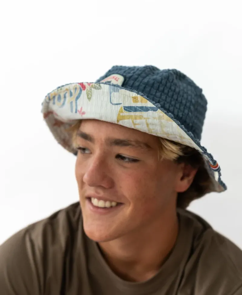 Golden Breed Bucket Hats-El Noggino Cord Bucket Hat |