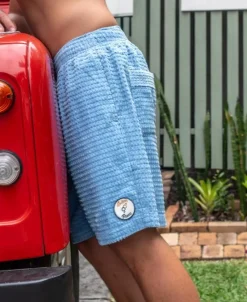 Golden Breed El Solito & El Shortos-El Solito Walkshort | Azure Blue