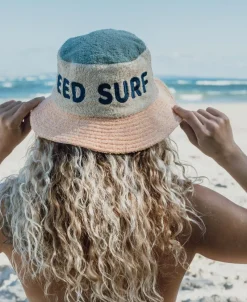 Golden Breed Bucket Hats-Ferry Terry Bucket Hat | Bleach Gold