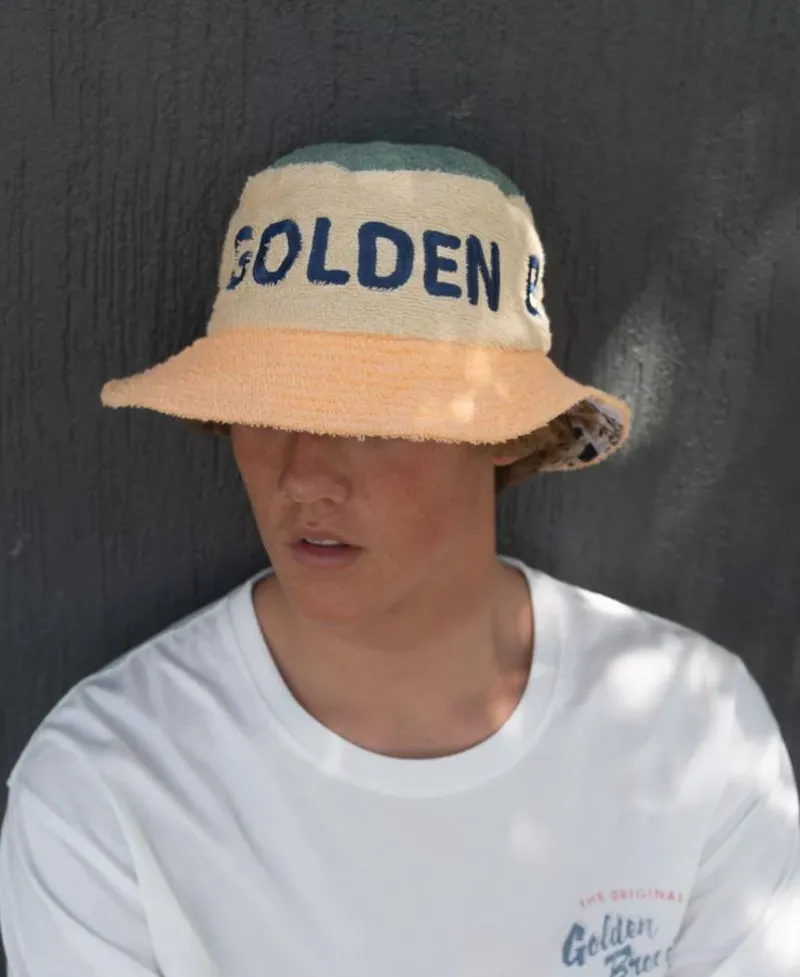 Golden Breed Bucket Hats-Ferry Terry Bucket Hat | Bleach Gold